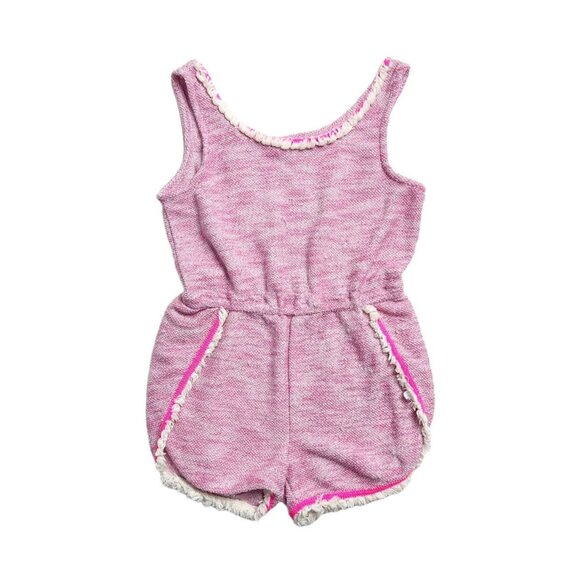 egg By Susan Lazar Pink Tassel Romper - Picture 1 of 6